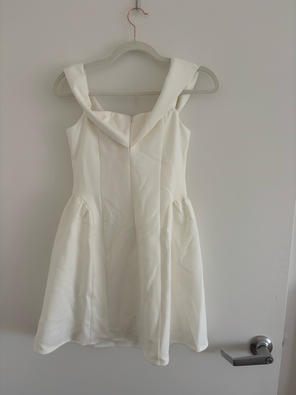 NWT Princess Polly Main Character Strapless Mini Dress White - Picture 9 of 9